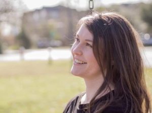 girl smiling